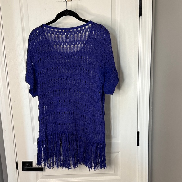 Cupio Royal Blue Knit Top - Picture 5 of 5